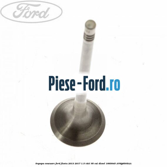 Supapa evacuare Ford Fiesta 2013-2017 1.5 TDCi 95 cai diesel