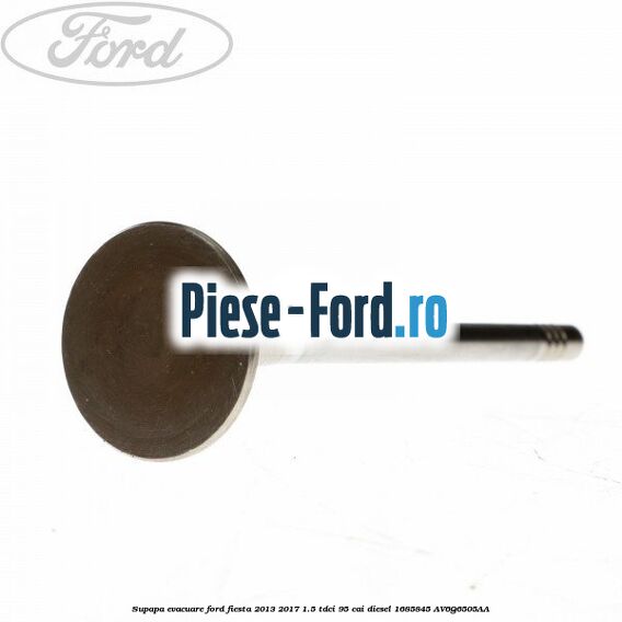 Supapa evacuare Ford Fiesta 2013-2017 1.5 TDCi 95 cai diesel