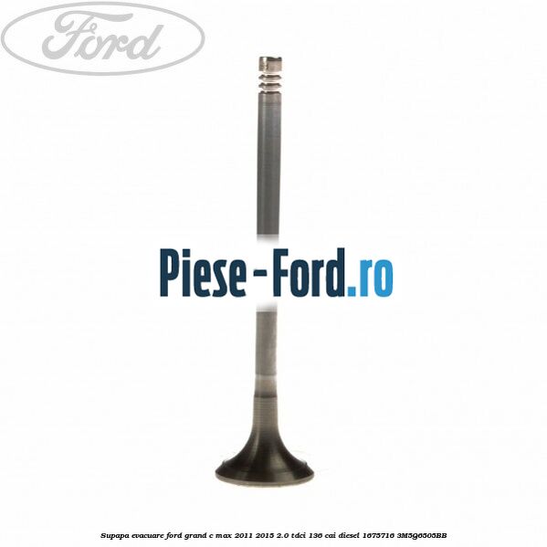 Supapa evacuare Ford Grand C-Max 2011-2015 2.0 TDCi 136 cai diesel #5DC9E3C8D0