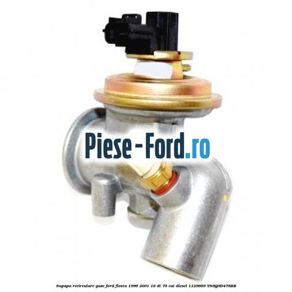 Supapa recirculare gaze Ford Fiesta 1996-2001 1.8 DI 75 cai #285FDEEC03