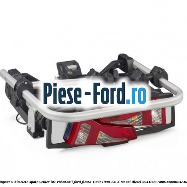 Suport 2 biciclete spate, Uebler I21 rabatabil Ford Fiesta 1989-1996 1.8 D 60 cai diesel #4F05FEE43D