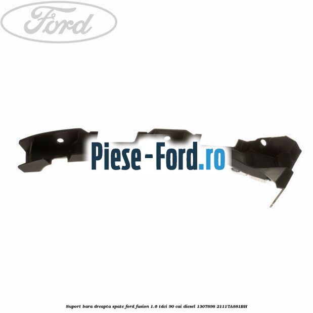 Suport bara dreapta spate Ford Fusion 1.6 TDCi 90 cai diesel