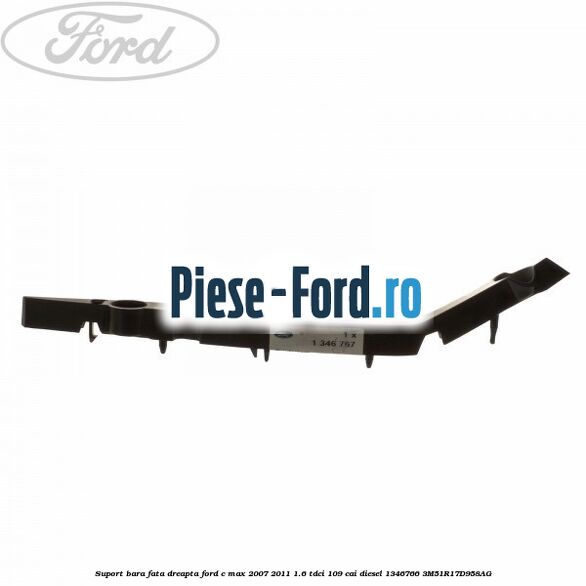 Suport bara fata centru Ford C-Max 2007-2011 1.6 TDCi 109 cai diesel