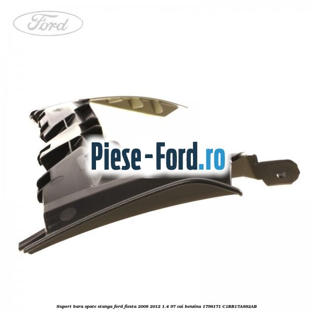 Suport bara spate stanga Ford Fiesta 2008-2012 1.4 97 cai benzina #3276118218