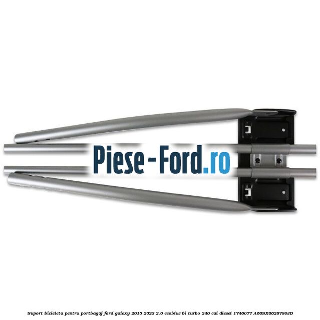 Suport bicicleta pentru portbagaj Ford Galaxy 2015-2023 2.0 EcoBlue Bi-Turbo 240 cai diesel #7B119FEC14