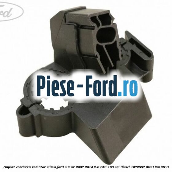 Suport conducta radiator clima Ford S-Max 2007-2014 2.0 TDCi 163 cai diesel