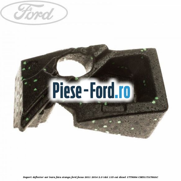 Suport deflector aer bara fata dreapta Ford Focus 2011-2014 2.0 TDCi 115 cai diesel