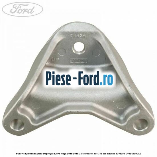 Suport diferential spate, inspre fata Ford Kuga 2016-2018 1.5 EcoBoost 4x4 176 cai benzina #C9FABBA21B