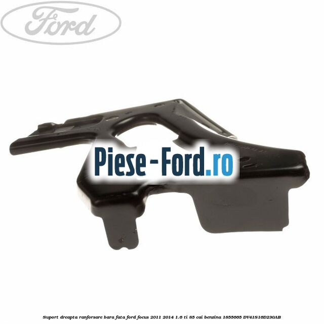 Suport dreapta legatura traversa inferioara radiator apa Ford Focus 2011-2014 1.6 Ti 85 cai benzina