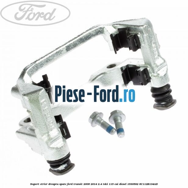 Suport etrier dreapta spate Ford Transit 2006-2014 2.4 TDCi 115 cai #F8A48E6417 Suport etrier dreapta spate Ford Transit 2006-2014 2.4 TDCi 115 cai diesel #F8A48E6417