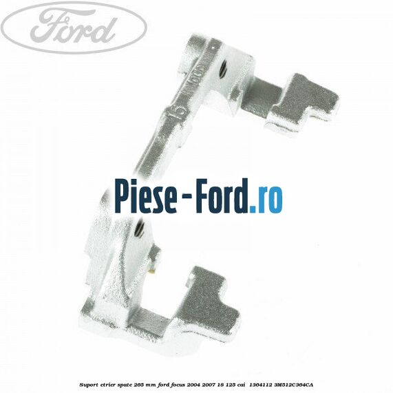 Suport etrier spate 265 MM Ford Focus 2004-2007 1.8 125 cai #8B7C17622B