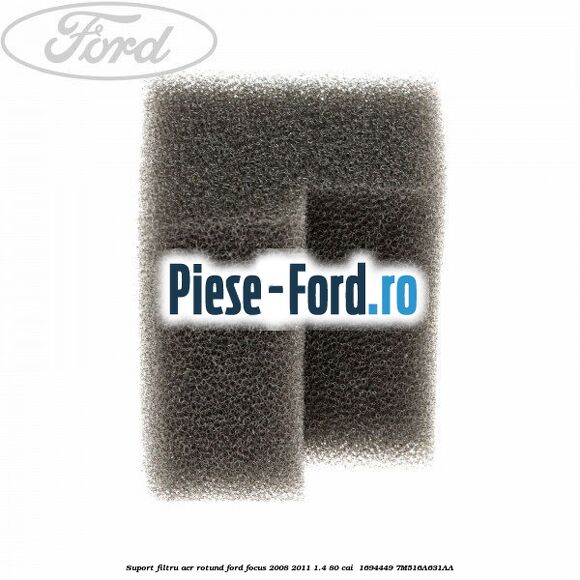 Suport filtru aer rotund Ford Focus 2008-2011 1.4 80 cai  #1C61BB3D1B