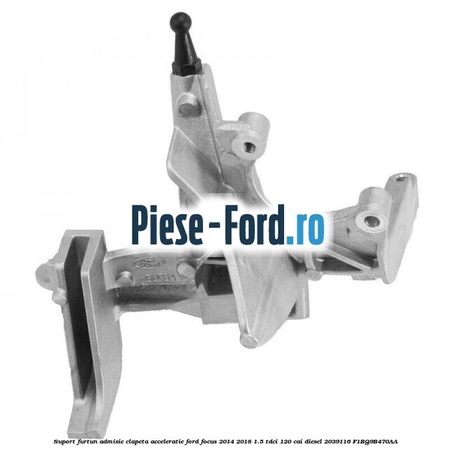 Suport furtun admisie clapeta acceleratie Ford Focus 2014-2018 1.5 TDCi 120 cai diesel