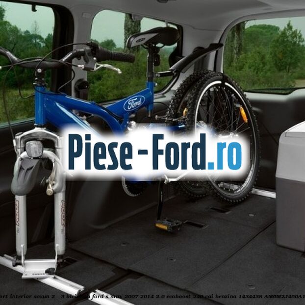 Suport interior scaun 2 - 3 bicicleta Ford S-Max 2007-2014 2.0 EcoBoost 240 cai benzina