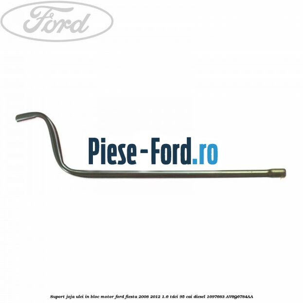 Suport joja ulei, in bloc motor Ford Fiesta 2008-2012 1.6 TDCi 95 cai diesel