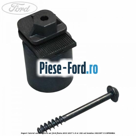 Furtun ventilatie carcasa filtru aer Ford Fiesta 2013-2017 1.6 ST 182 cai benzina