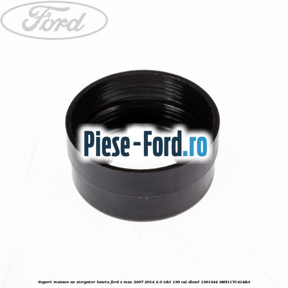 Piulita elastica prindere motor stergator luneta Ford S-Max 2007-2014 2.0 TDCi 136 cai diesel