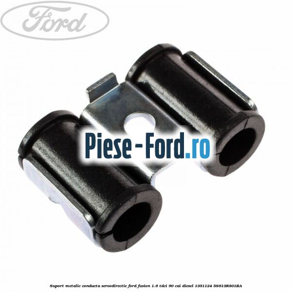 Suport metalic conducta servodirectie Ford Fusion 1.6 TDCi 90 cai diesel #0FBBB8A9CD