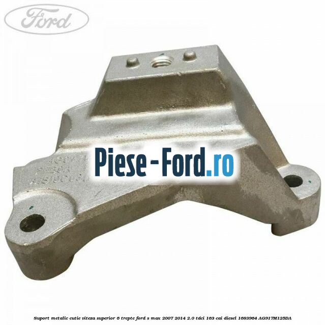 Suport metalic cutie viteza superior 6 trepte Ford S-Max 2007-2014 2.0 TDCi 163 cai diesel #81E807AF68
