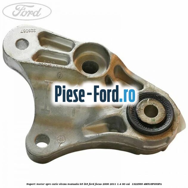 Suport motor spre cutie viteza manuala B5/IB5 Ford Focus 2008-2011 1.4 80 cai  #CD128381E4