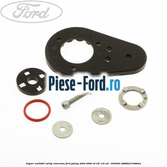 Suport oscilabil carlig remorcare Ford Galaxy 2000-2006 1.9 TDI 115 cai #9CCC77DD4B
