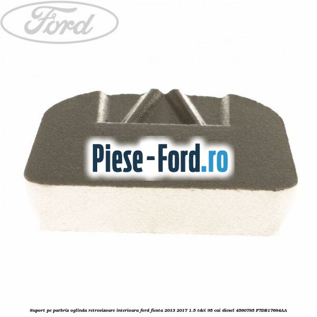 Suport pe parbriz oglinda retrovizoare interioara Ford Fiesta 2013-2017 1.5 TDCi 95 cai diesel