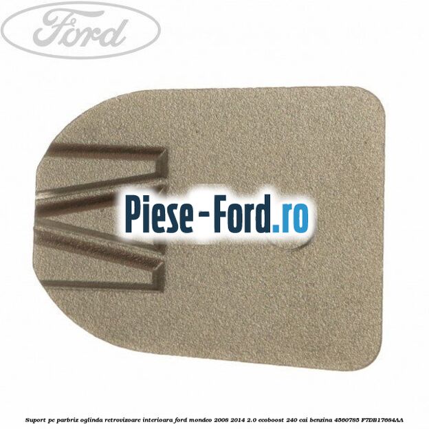 Ornament oglinda dreapta interior Ford Mondeo 2008-2014 2.0 EcoBoost 240 cai benzina