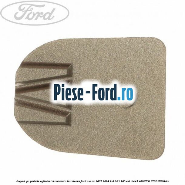 Suport pe parbriz oglinda retrovizoare interioara Ford S-Max 2007-2014 2.0 TDCi 163 cai diesel