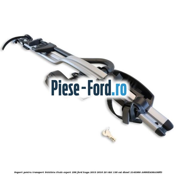 Suport pentru transport bicicleta Thule Expert 298 Ford Kuga 2013-2016 2.0 TDCi 136 cai #8FB2E78D53