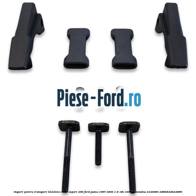 Suport pentru transport bicicleta Thule Expert 298 Ford Puma 1997-2003 1.6 16V 103 cai benzina #6DC1545BBB