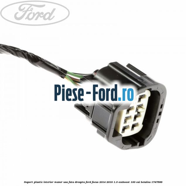 Suport plastic interior maner usa fata dreapta Ford Focus 2014-2018 1.0 EcoBoost 100 cai benzina #DDC3B4F5D0