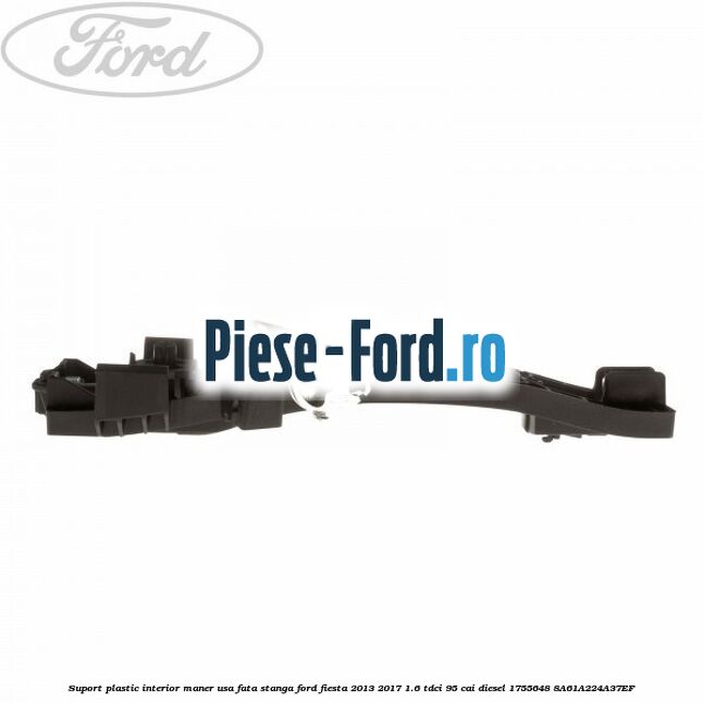 Suport plastic interior maner usa fata stanga Ford Fiesta 2013-2017 1.6 TDCi 95 cai diesel