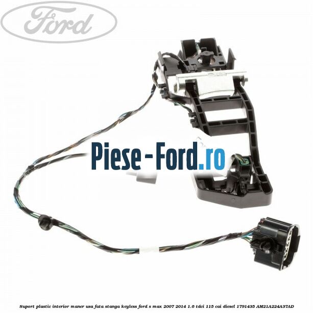 Suport plastic interior maner usa fata stanga Keyless Ford S-Max 2007-2014 1.6 TDCi 115 cai diesel