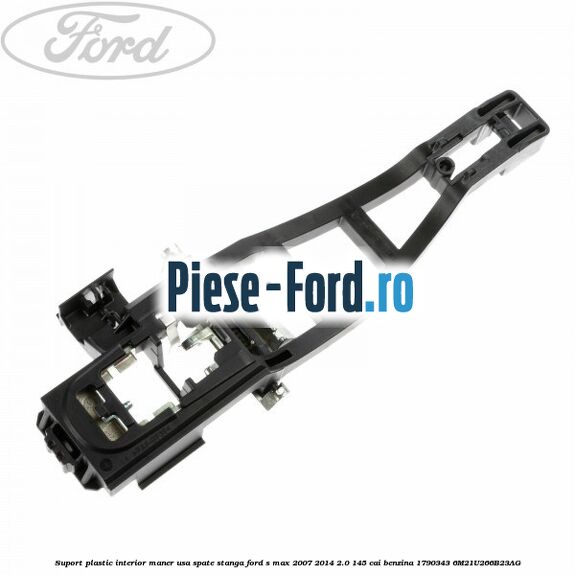 Suport plastic interior maner usa spate stanga Ford S-Max 2007-2014 2.0 145 cai benzina