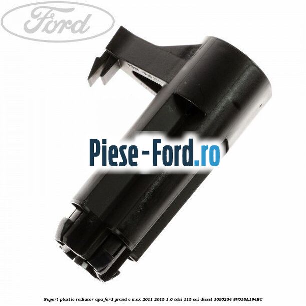 Suport plastic radiator apa Ford Grand C-Max 2011-2015 1.6 TDCi 115 cai diesel