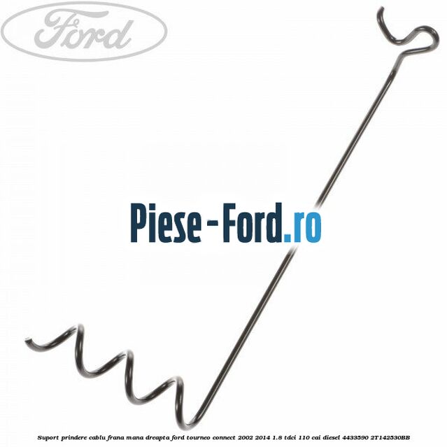 Saiba ajustare maneta frana mana Ford Tourneo Connect 2002-2014 1.8 TDCi 110 cai diesel