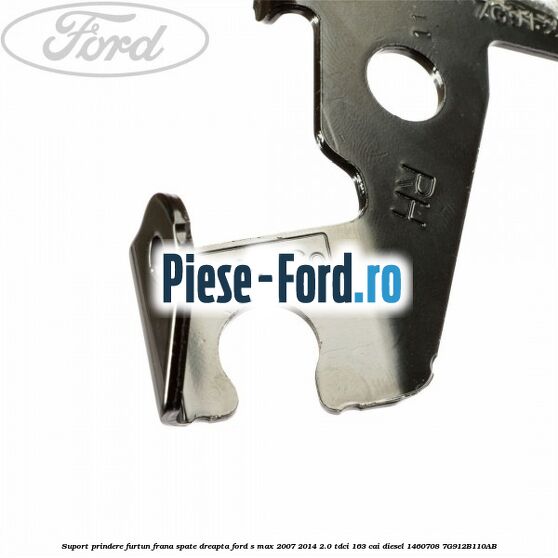 Suport prindere furtun frana spate dreapta Ford S-Max 2007-2014 2.0 TDCi 163 cai diesel