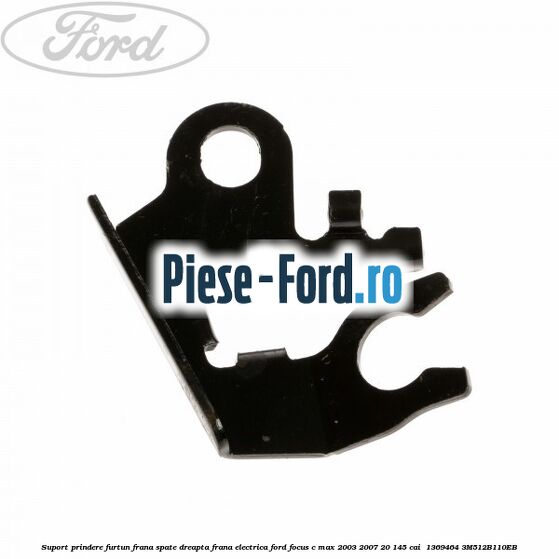 Suport prindere furtun frana spate dreapta frana electrica Ford Focus C-Max 2003-2007 2.0 145 cai #C3BDA1833B