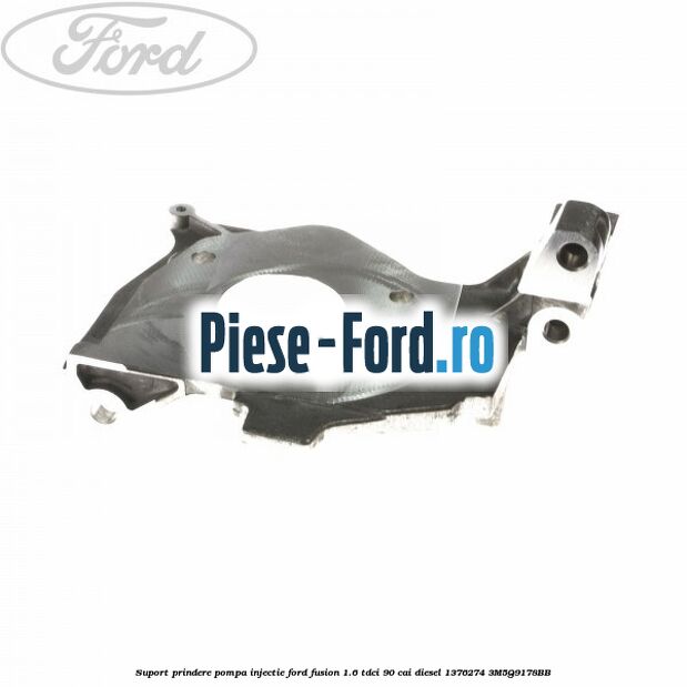 Suport prindere pompa injectie Ford Fusion 1.6 TDCi 90 cai diesel