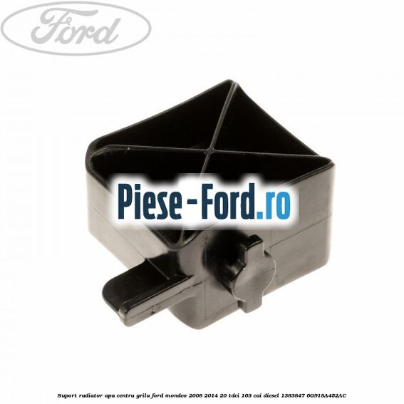 Suport radiator apa centru grila Ford Mondeo 2008-2014 2.0 TDCi 163 cai #7AF82D9FD3
