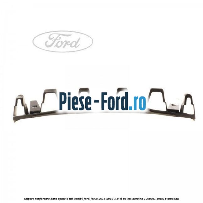 Suport lampa ceata stanga bara spate 4 usi berlina Ford Focus 2014-2018 1.6 Ti 85 cai benzina