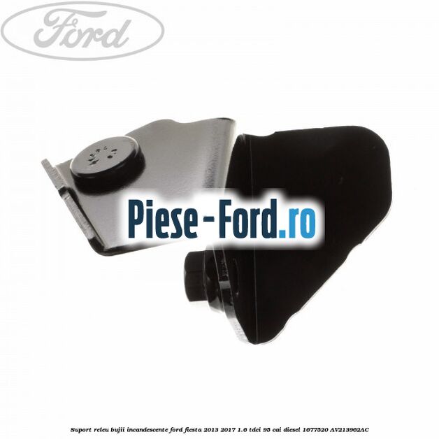 Releu bujii incandescente 70A, GRI, 4 pini Ford Fiesta 2013-2017 1.6 TDCi 95 cai diesel