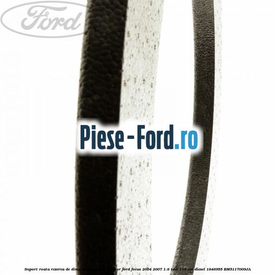 Suport roata rezerva de dimensiuni reduse inferior Ford Focus 2004-2007 1.8 TDCi 115 cai diesel #6411D3D105