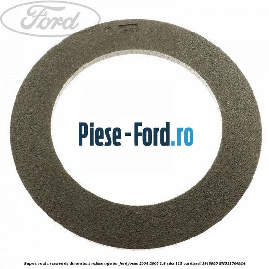 Suport roata rezerva de dimensiuni reduse inferior Ford Focus 2004-2007 1.8 TDCi 115 cai diesel #6411D3D105