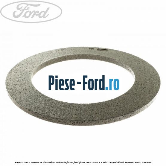 Suport roata rezerva de dimensiuni reduse inferior Ford Focus 2004-2007 1.8 TDCi 115 cai diesel #6411D3D105