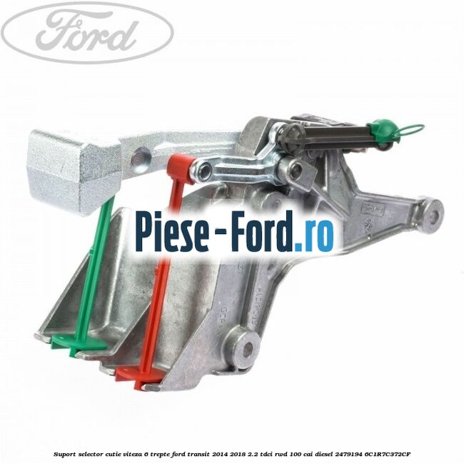 Suport selector cutie viteza 6 trepte Ford Transit 2014-2018 2.2 TDCi RWD 100 cai diesel