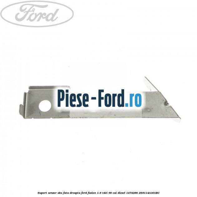 Suport prindere furtun frana spate stanga Ford Fusion 1.6 TDCi 90 cai diesel