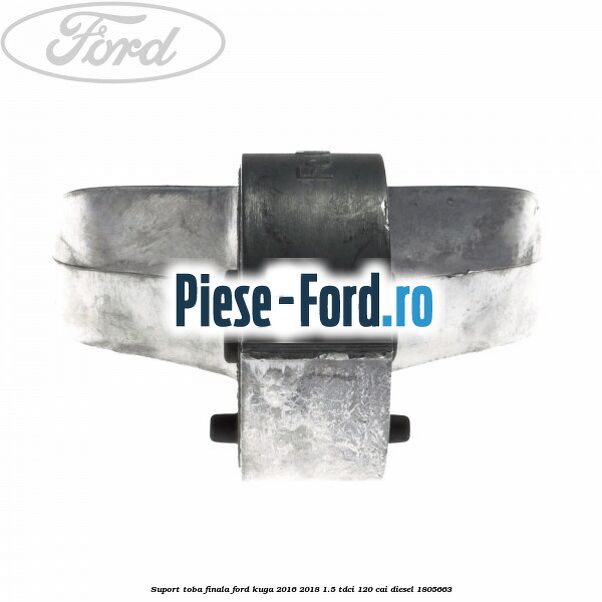 Suport toba finala Ford Kuga 2016-2018 1.5 TDCi 120 cai diesel #03C87641AD