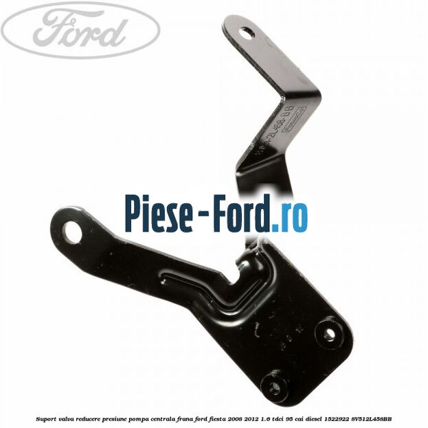 Suport valva reducere presiune pompa centrala frana Ford Fiesta 2008-2012 1.6 TDCi 95 cai diesel