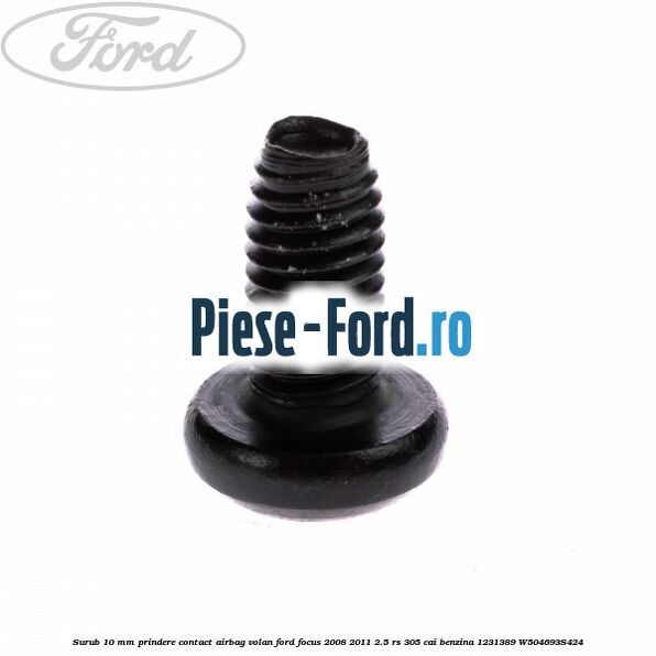 Suport tija tetiera scaun fata cu blocare Ford Focus 2008-2011 2.5 RS 305 cai benzina